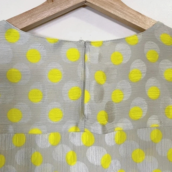 🌟✨2 for $30✨🌟 ZARA | POLKA DOT SATIN SHORT SLEEVE  TOP - Picture 9 of 9